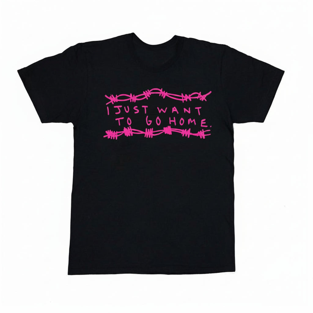 I just want to go home tee - Pink