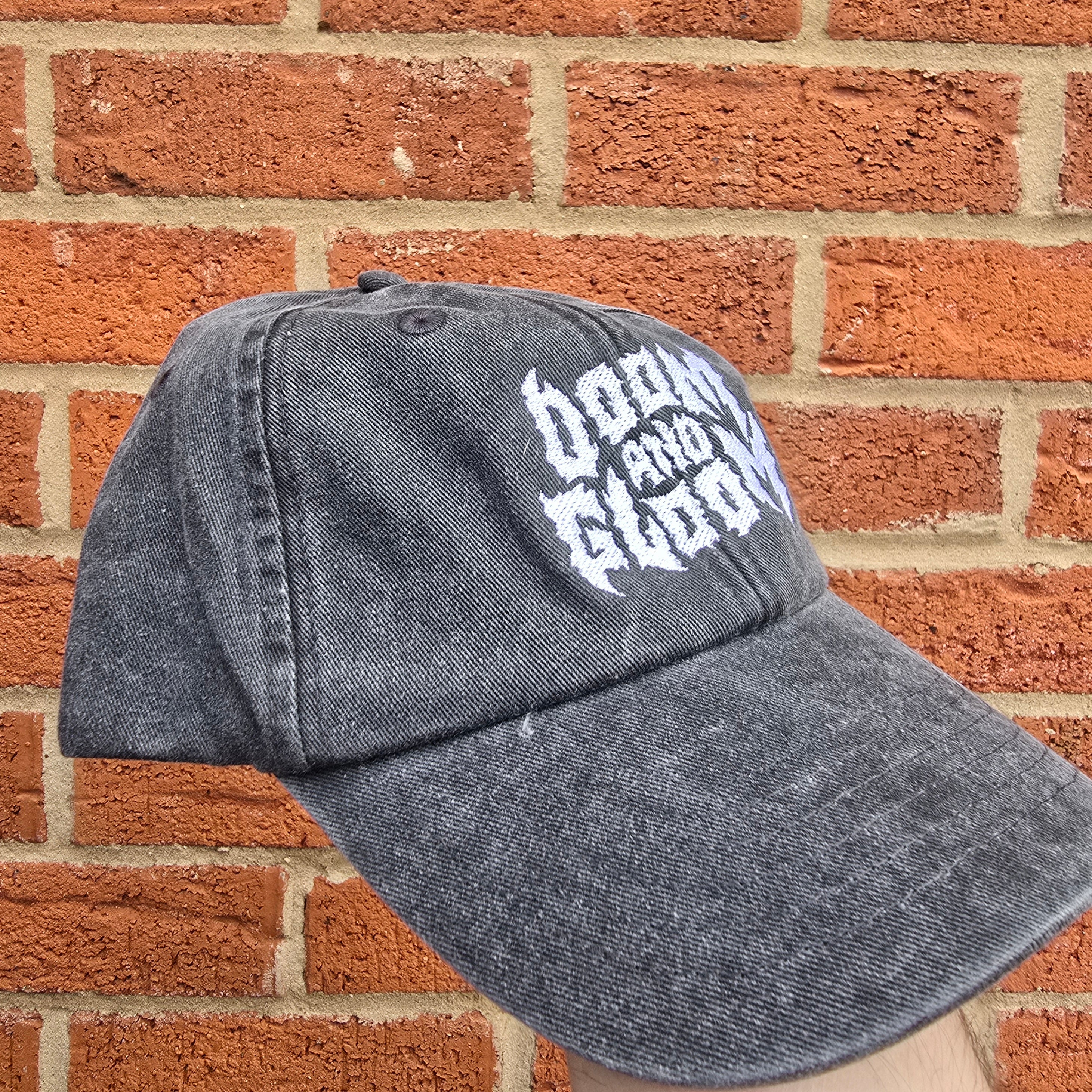 Doom and gloom logo hat - Grey