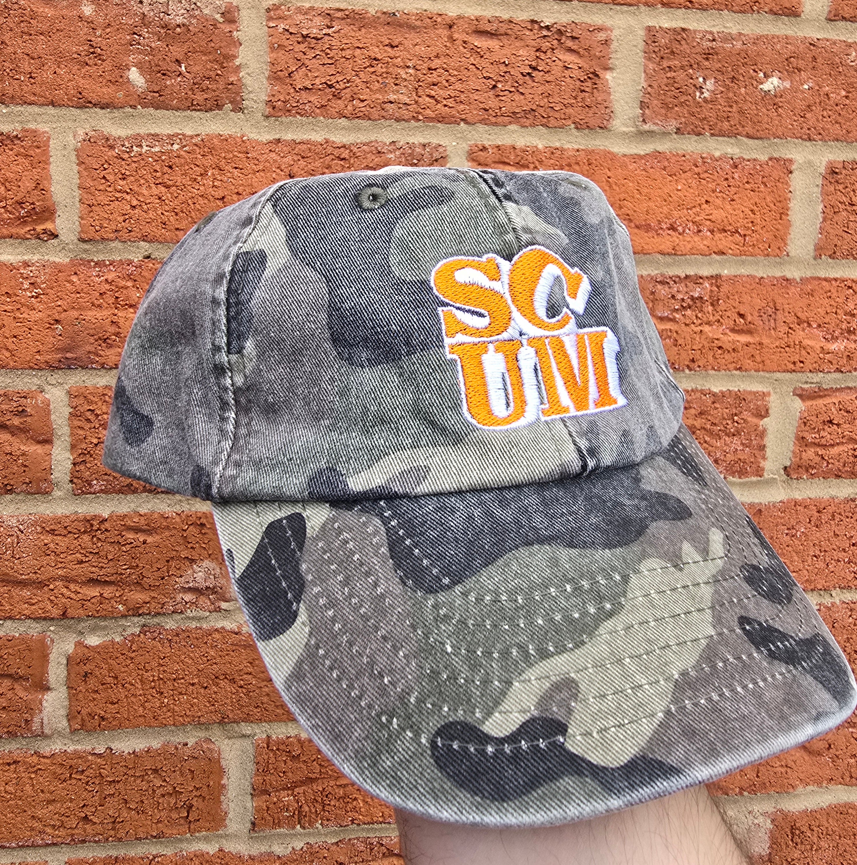Scum dad hat - Camo/Orange