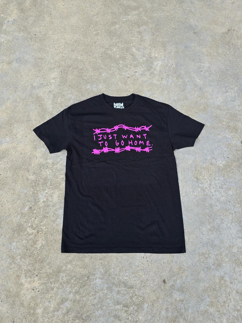 I just want to go home tee - Pink