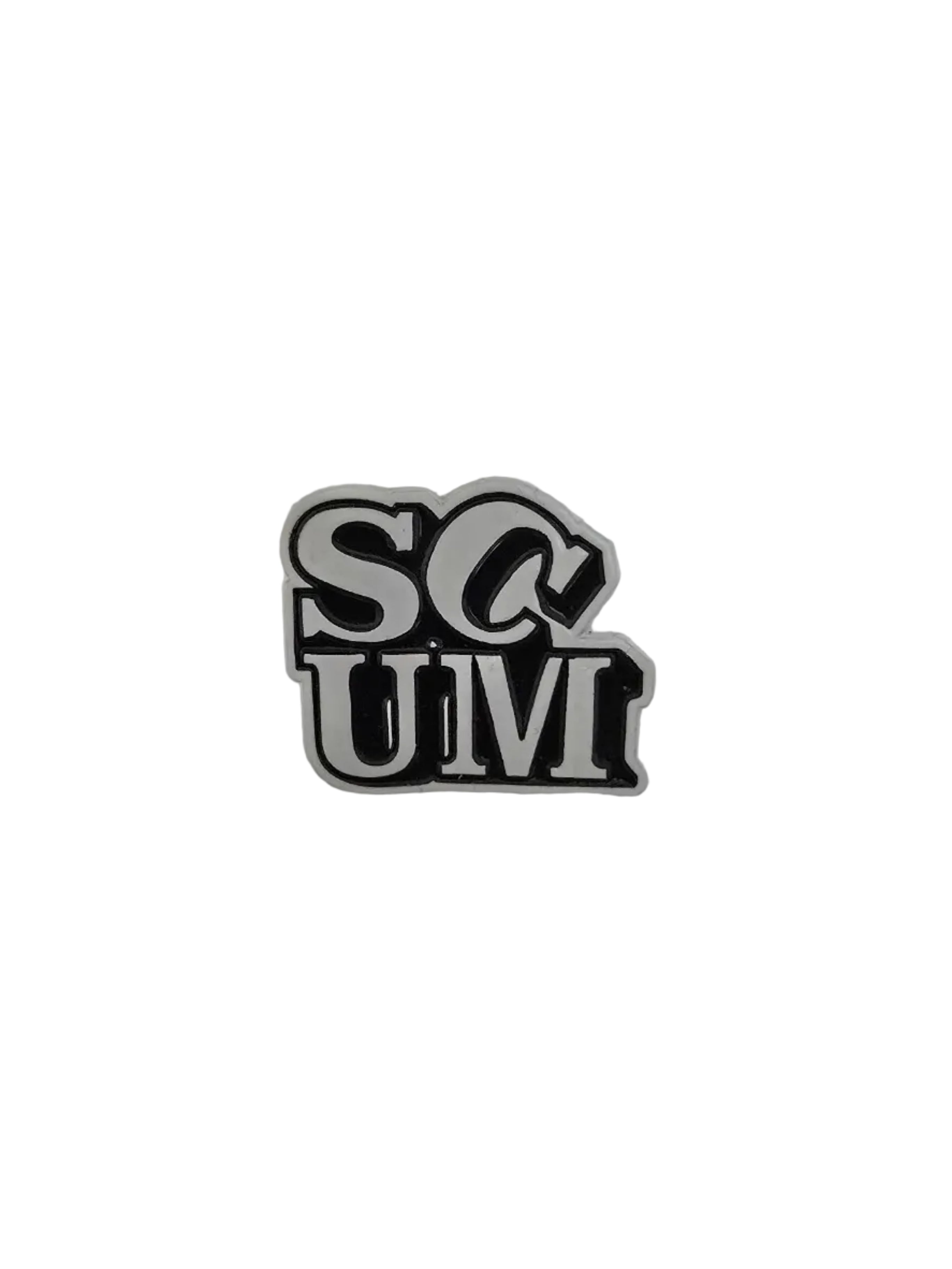 Scum pin badge