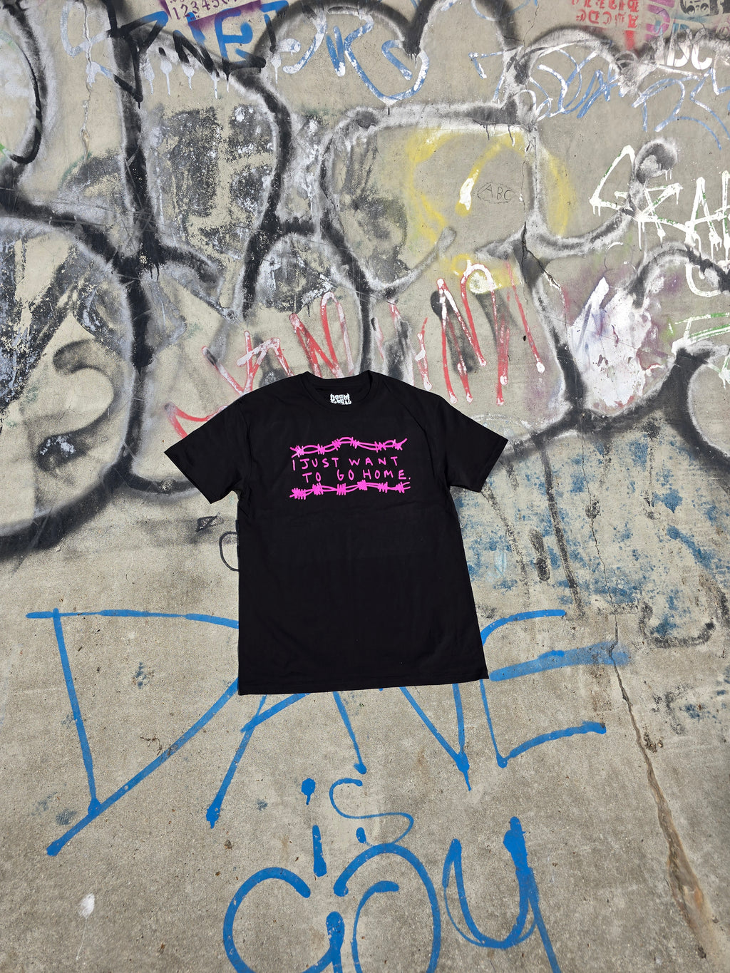 I just want to go home tee - Pink